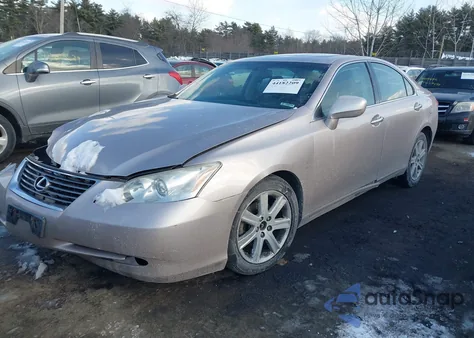 2007 Lexus Es 350 z USA, uszkodzony, nr VIN JTHBJ46G072058060